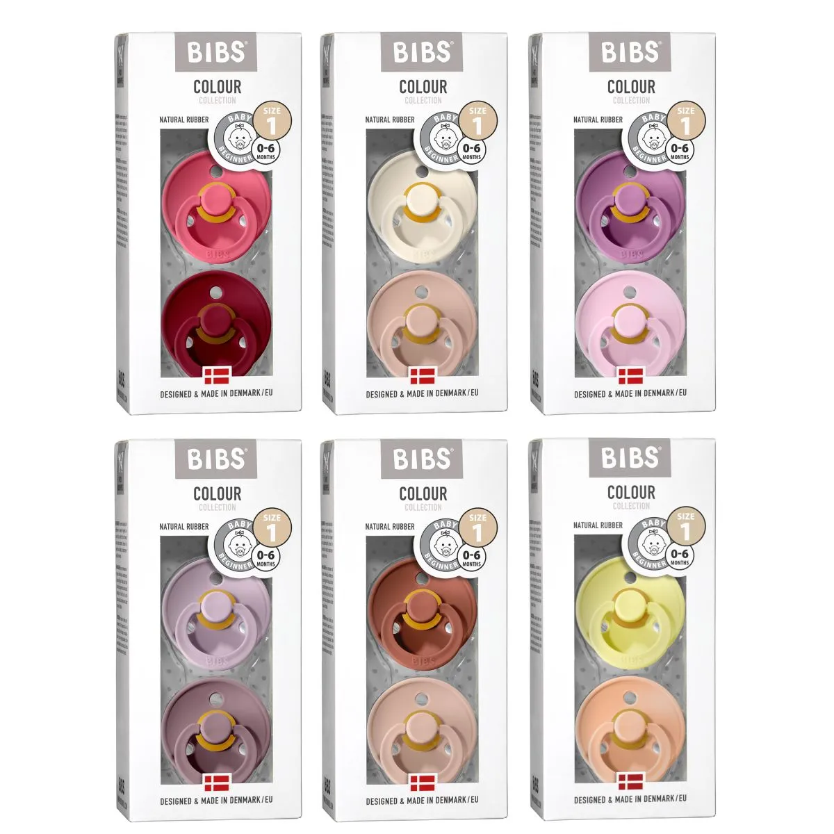 BIBS COLOUR RÕNGASLUTT 0-6 KUUD TÜDRUKUTELE N2 - Product Image