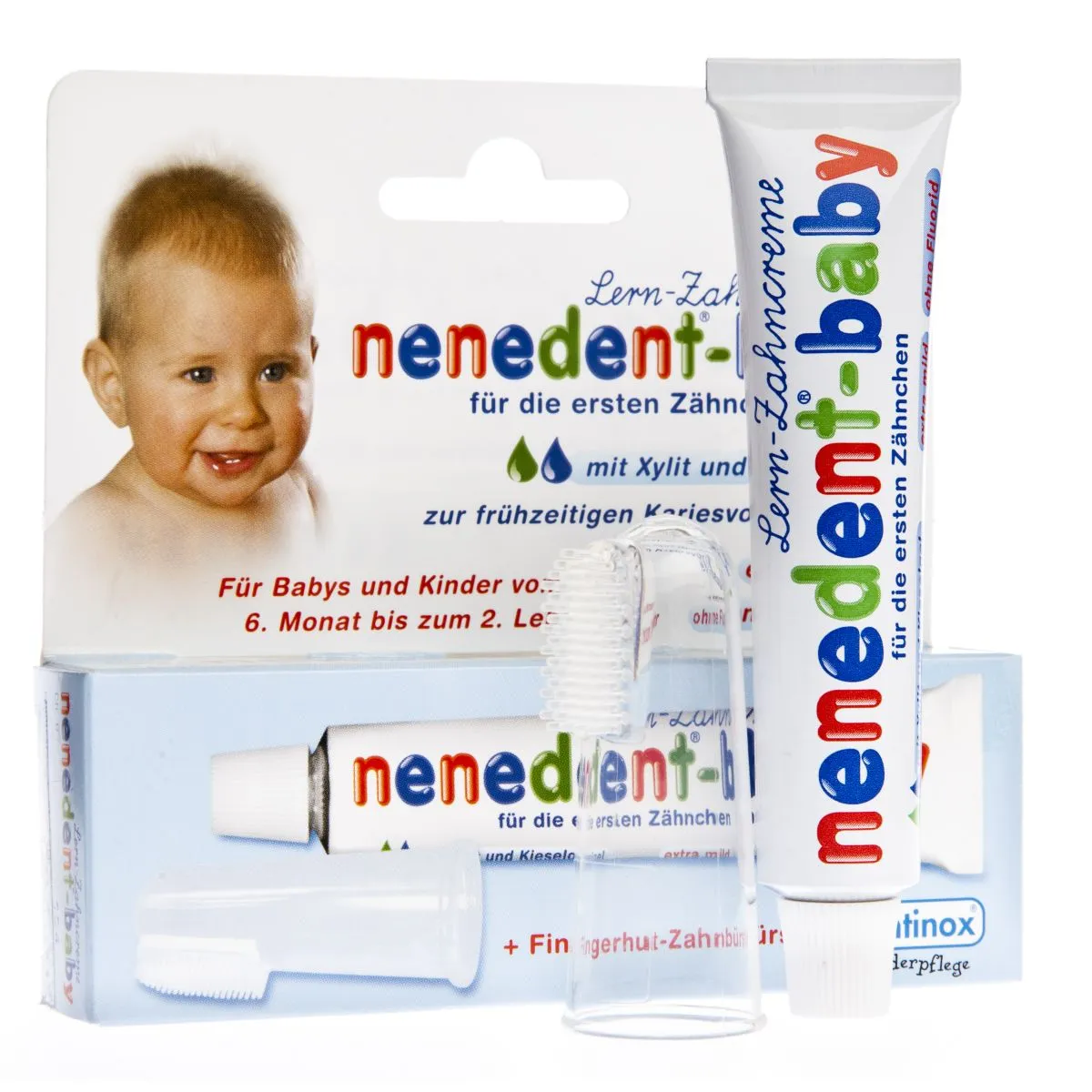 NENEDENT BABY HAMBAPASTA 20ML + SÕRMEOTSA HAMBAHARI - Product Image