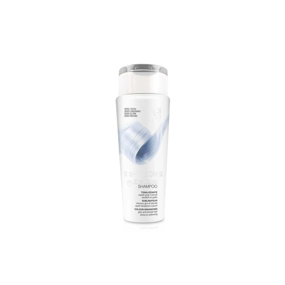 BIONIKE SHINE ON SILVER TOUCH HÕBESHAMPOON 200ML - Product Image