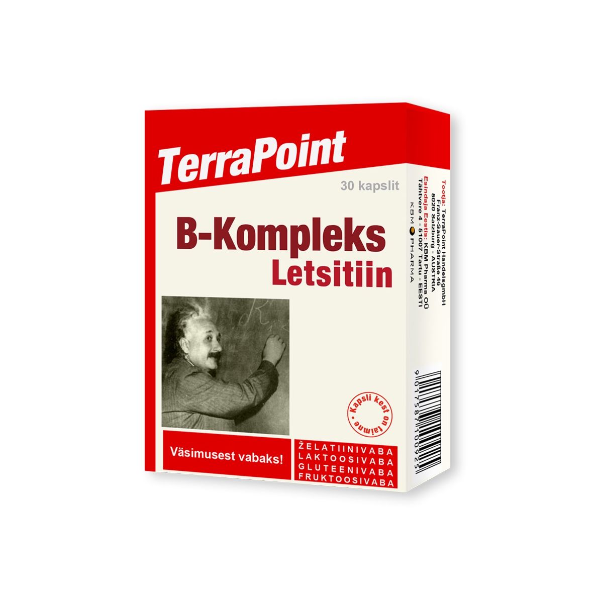 TERRAPOINT B-KOMPLEKS LETSITIIN CAPS N30 - Product Image