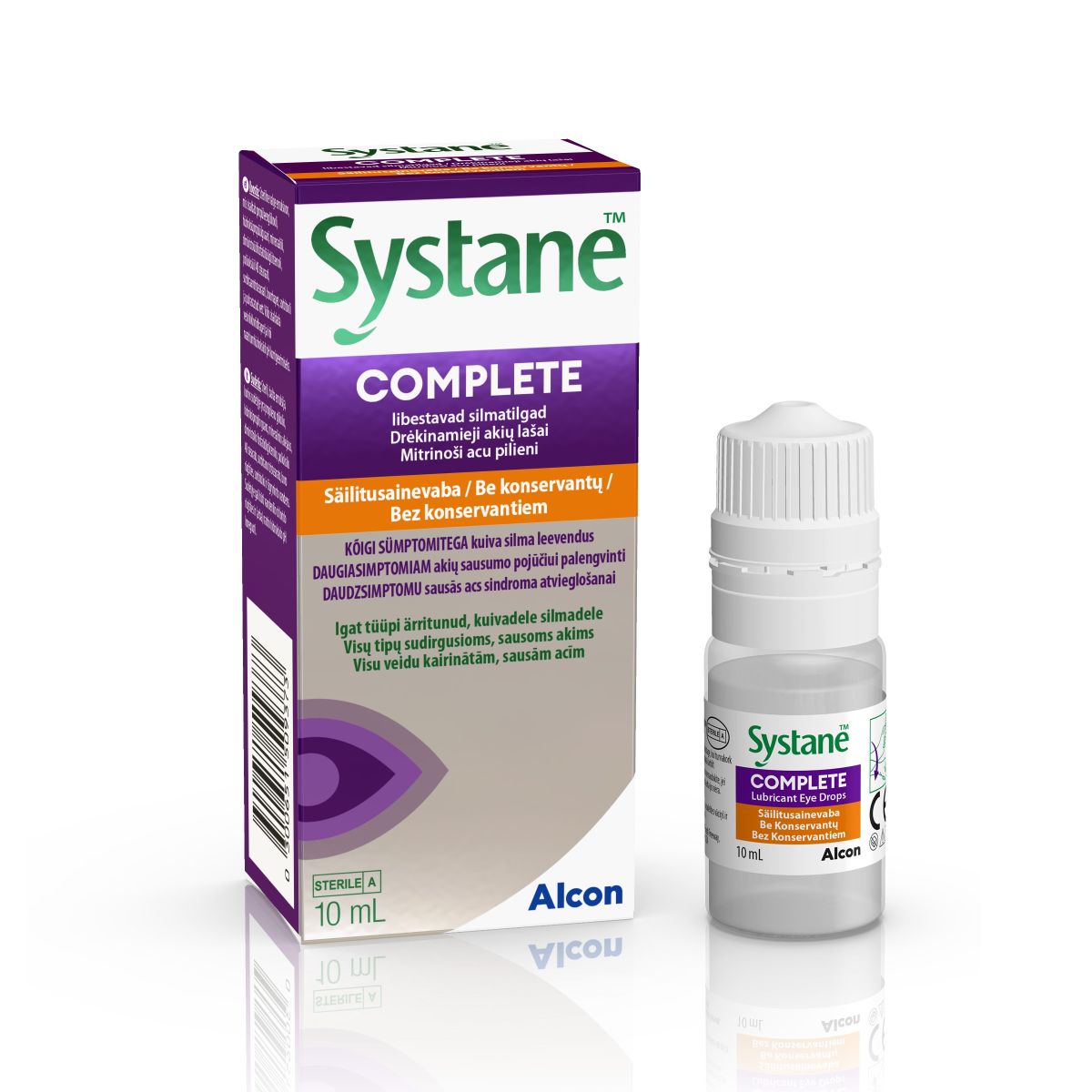 SYSTANE COMPLETE NIISUTAVAD SILMATILGAD SÄILITUSAINETA 10ML - Product Image