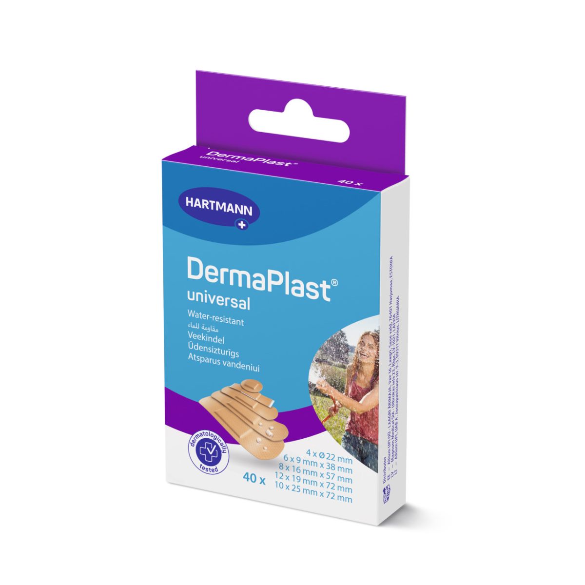 DERMAPLAST PLAASTRID UNIVERSAL N40 (5 SUURUST)/535127/ - Product Image