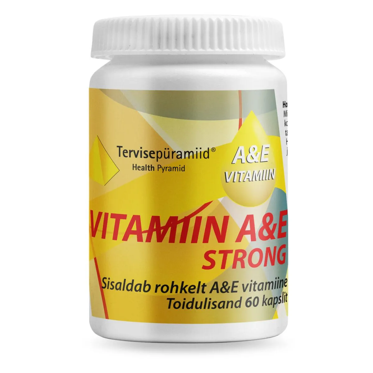 TERVISEPÜRAMIID VITAMIIN A+E STRONG KAPSLID N60 - Product Image