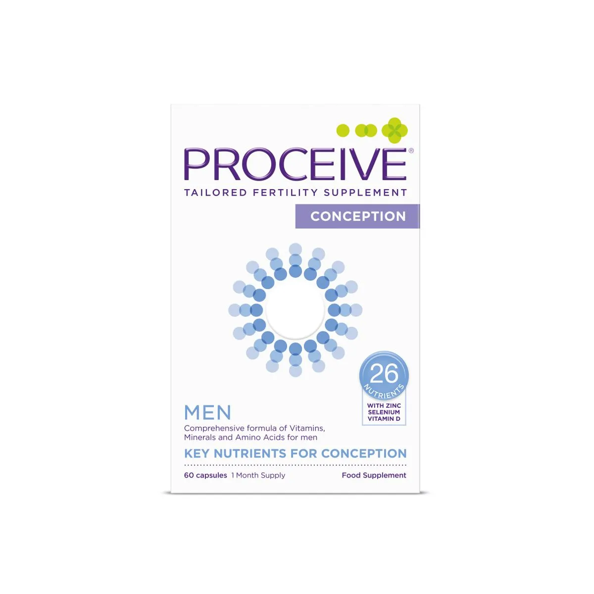 PROCEIVE CONSEPTION MEN KAPSLID N60 - Product Image 1