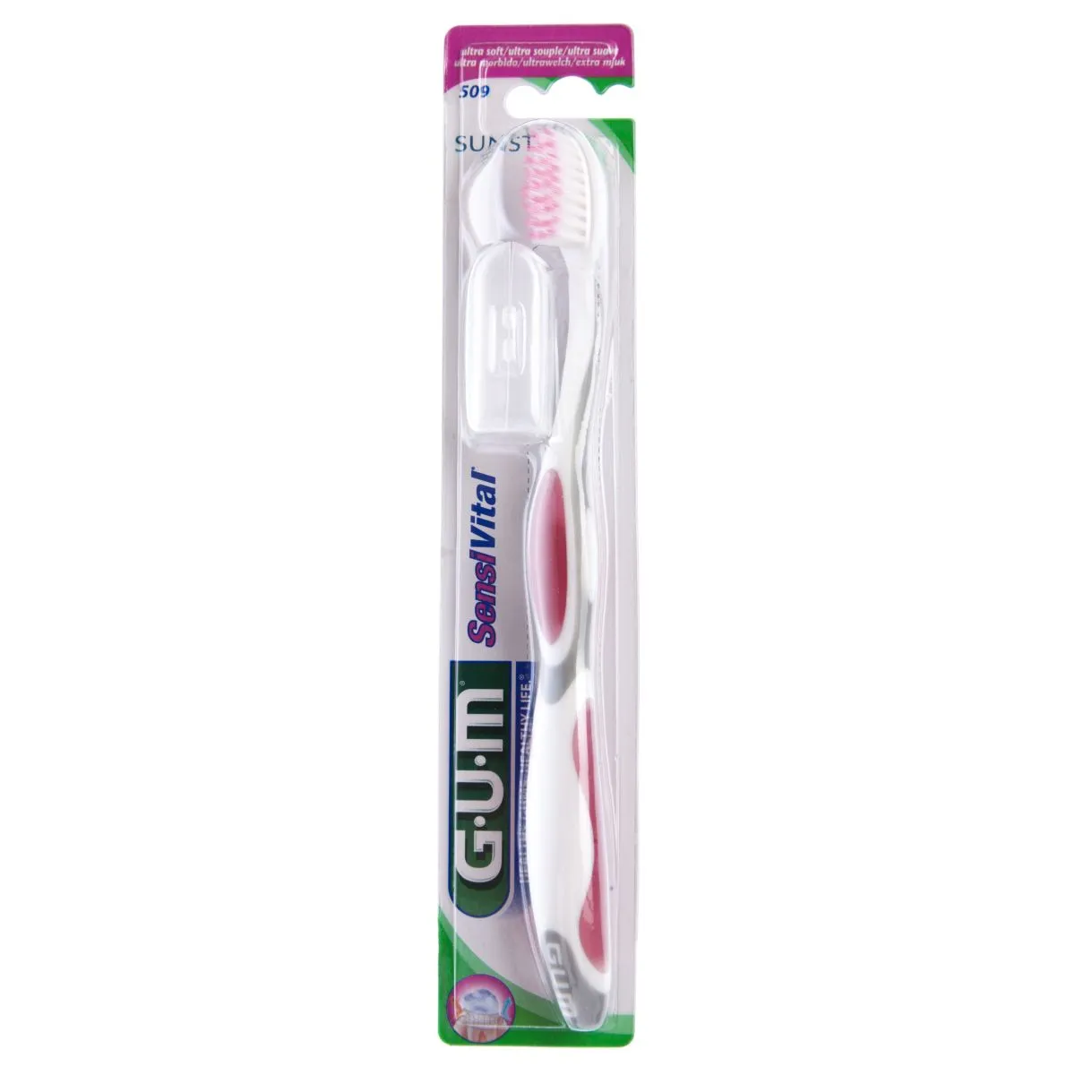 GUM SENSIVITAL ЗУБНАЯ ЩЕТКА УЛЬТРА-МЯГКАЯ /509/ - Product Image