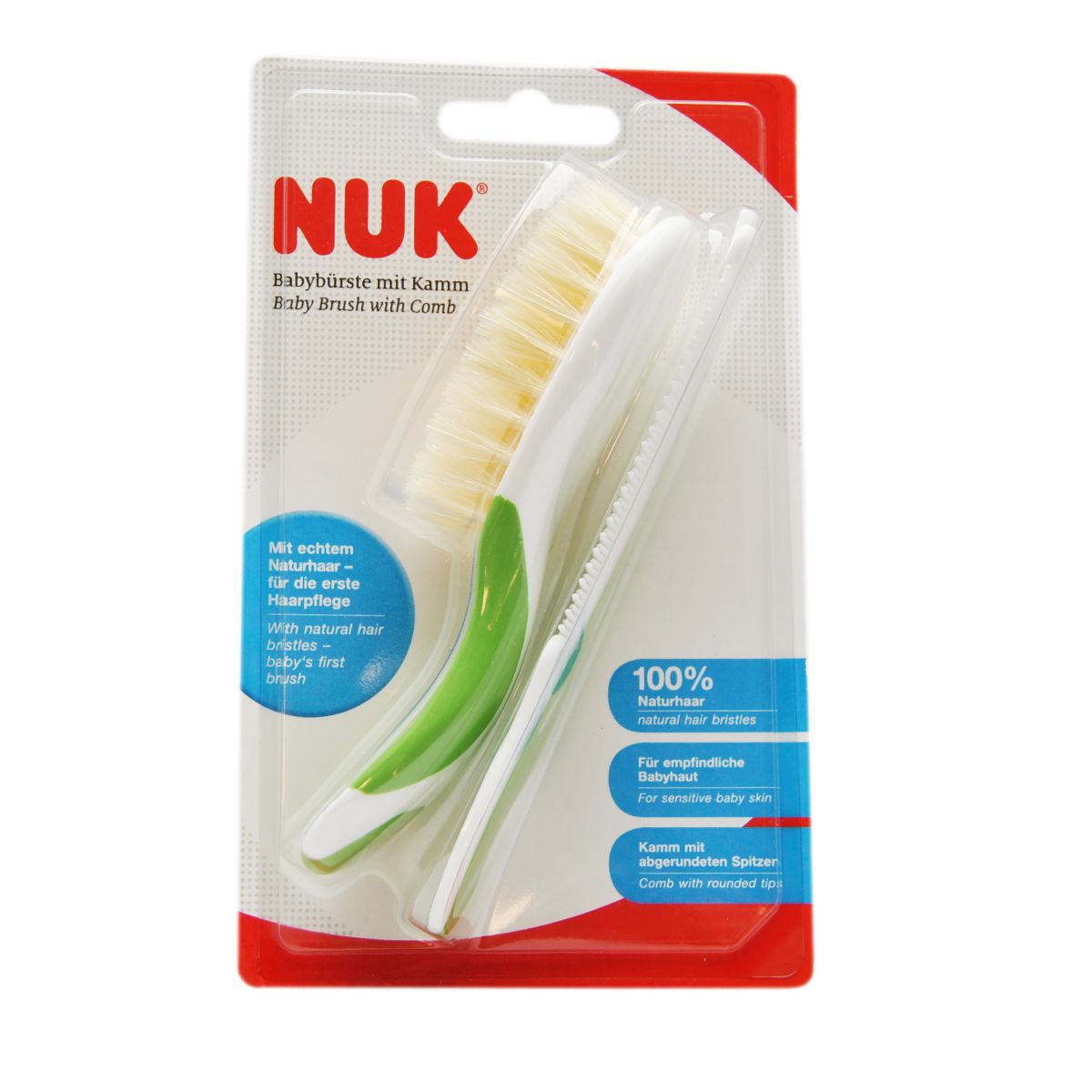 NUK KAMM JA PEAHARI (NATURAALSED HARJASED) - Product Image