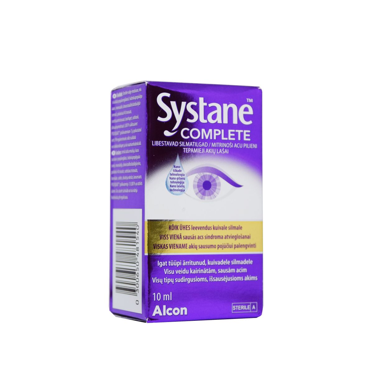 SYSTANE COMPLETE NIISUTAVAD SILMATILGAD 10ML - Product Image