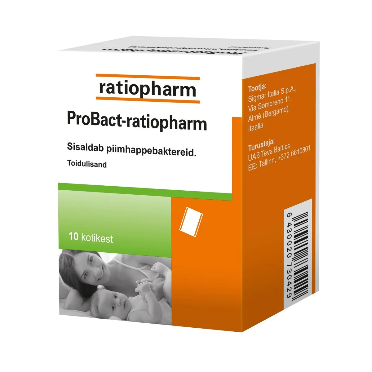 PROBACT-RATIOPHARM PULV N10 - Product Image