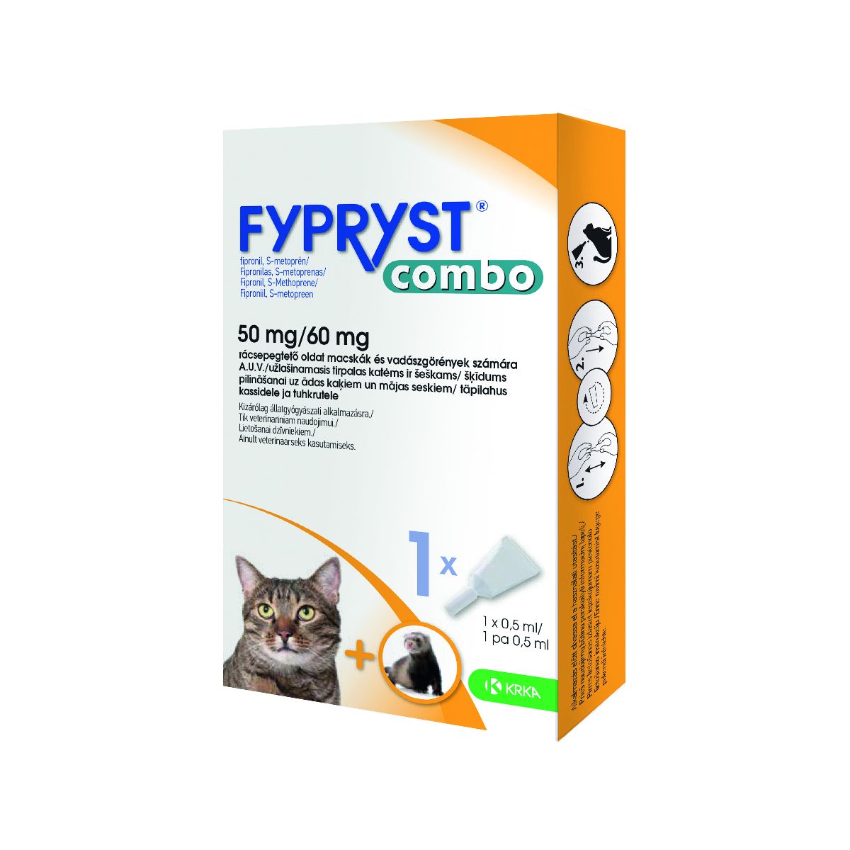 FYPRYST COMBO TÄPILAHUS 50+60MG/0,5ML N1 (KASS) - Product Image