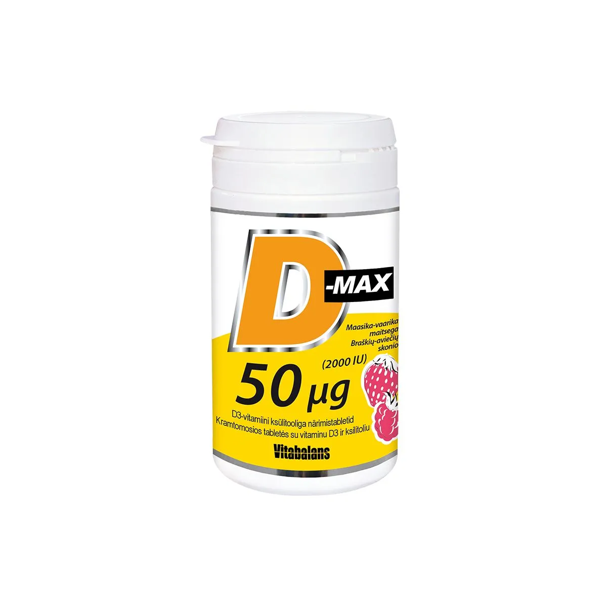 D-MAX NÄRIMISTABLETID 50MCG N90 - Product Image