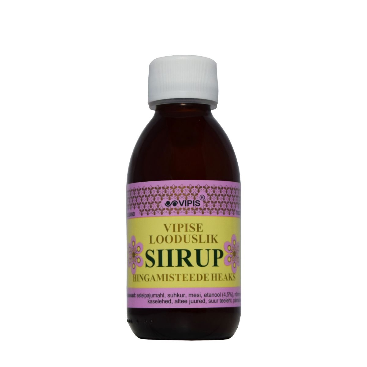 VIPIS SIIRUP HINGAMISTEEDE HEAKS 150ML - Product Image