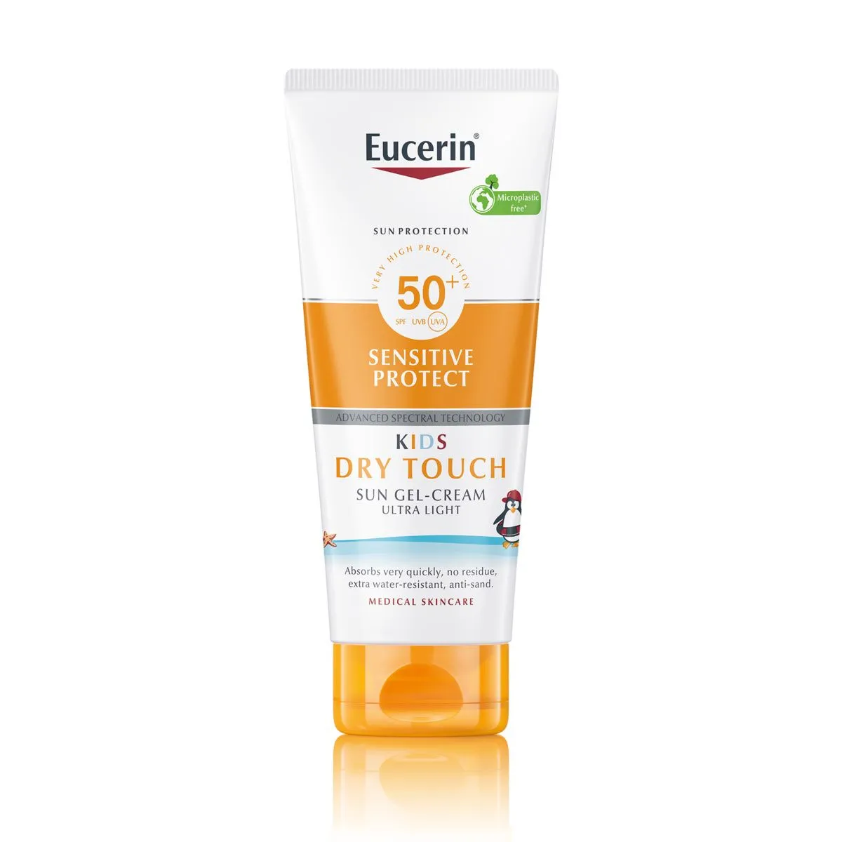 EUCERIN SUN PÄIKSEKAITSE GEEL-KREEM LASTELE SPF50+ 200ML - Product Image 1