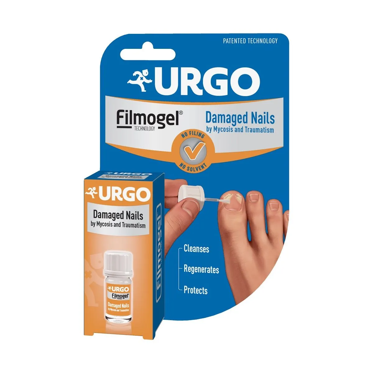 URGO DAMAGED NAILS KAHJUSTATUD KÜÜNTELE 3,3ML