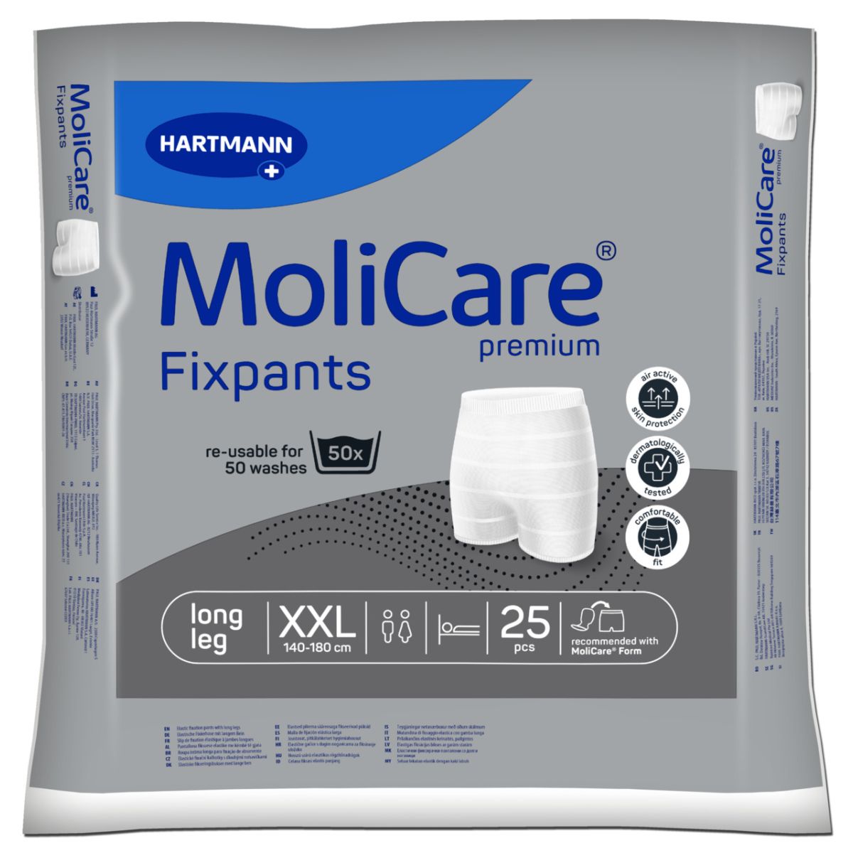 MOLICARE FIXPANTS FIKSEERIVAD PÜKSID XXL N25 /947794/ - Product Image