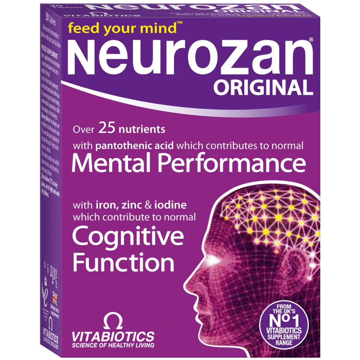 NEUROZAN VIT. D3 TBL N30 - Product Image