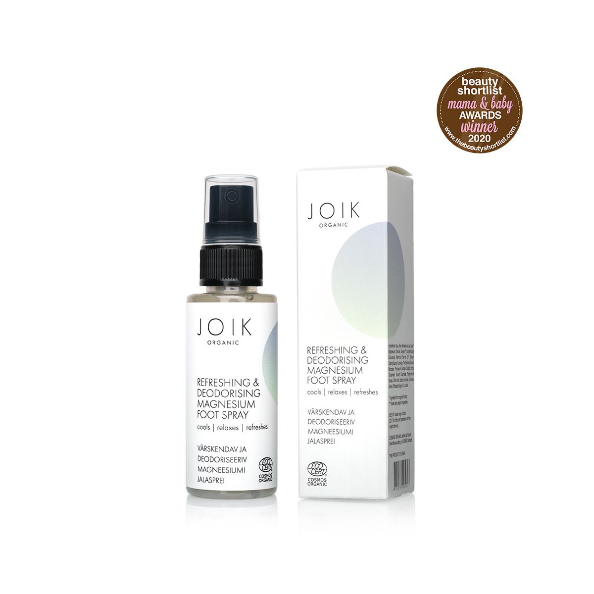 JOIK ORGANIC JALASPREI MAGNEESIUMIGA LÕÕGASTAV 50ML - Product Image