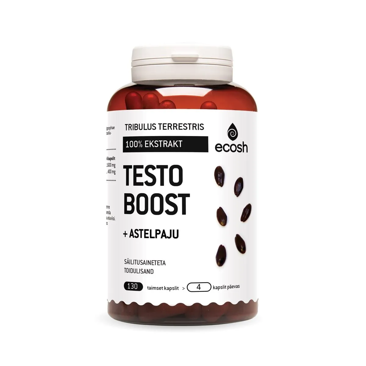 ECOSH TESTOBOOST+ASTELPAJU KAPSLID N130 - Product Image