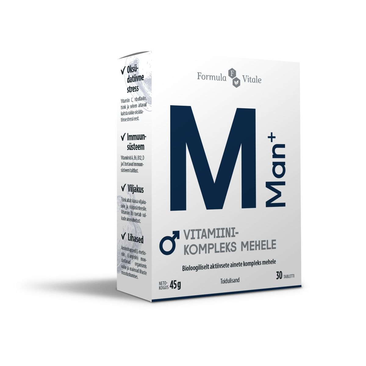 FORMULA VITALE MAN+ TBL N30 - Product Image