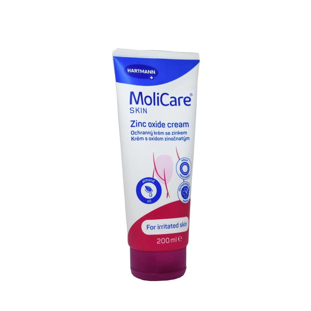 MOLICARE SKIN KAITSEKREEM TSINKOKSIIDIGA 200ML/995035/ - Product Image