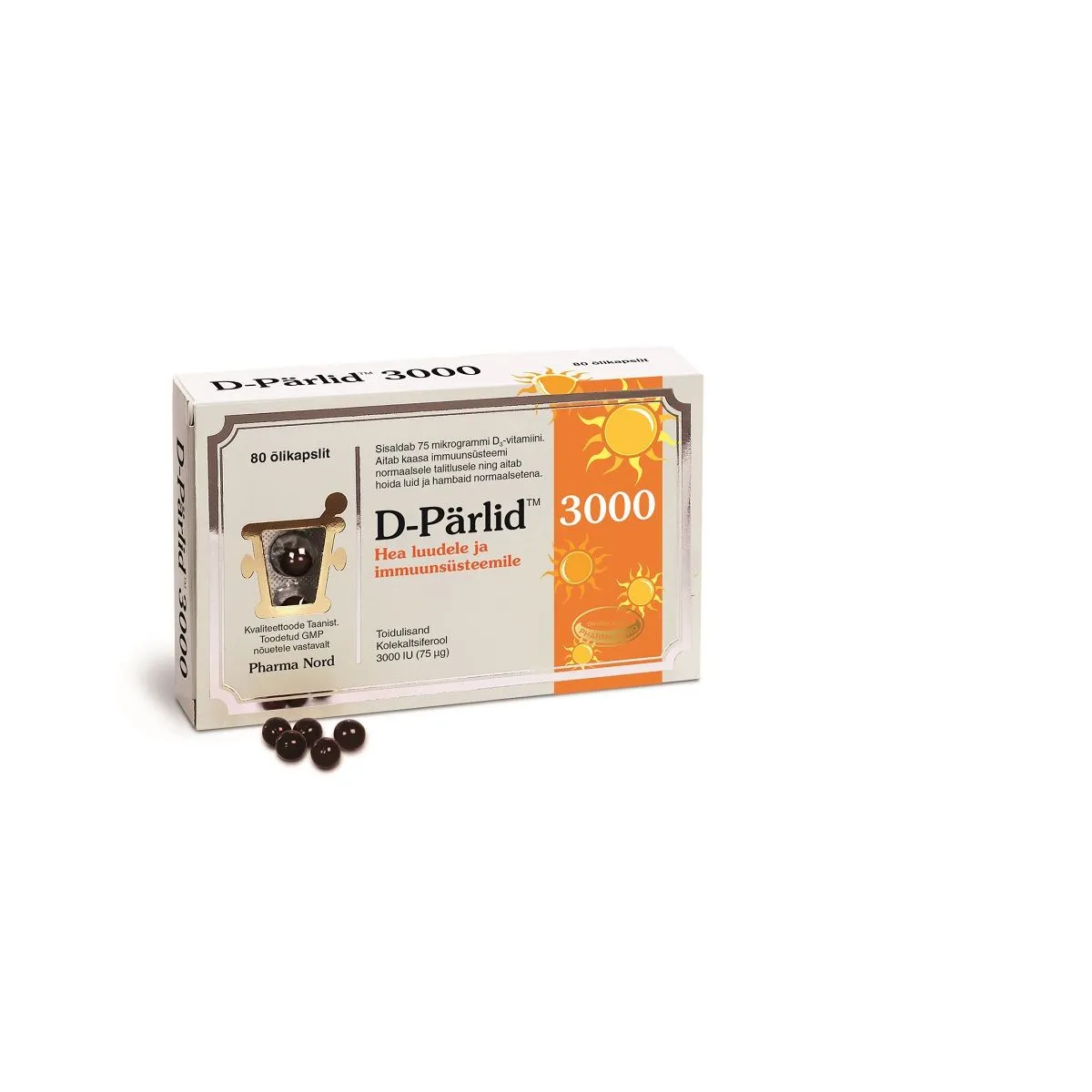 D-PÄRLID 3000 KAPSLID N80 - Product Image