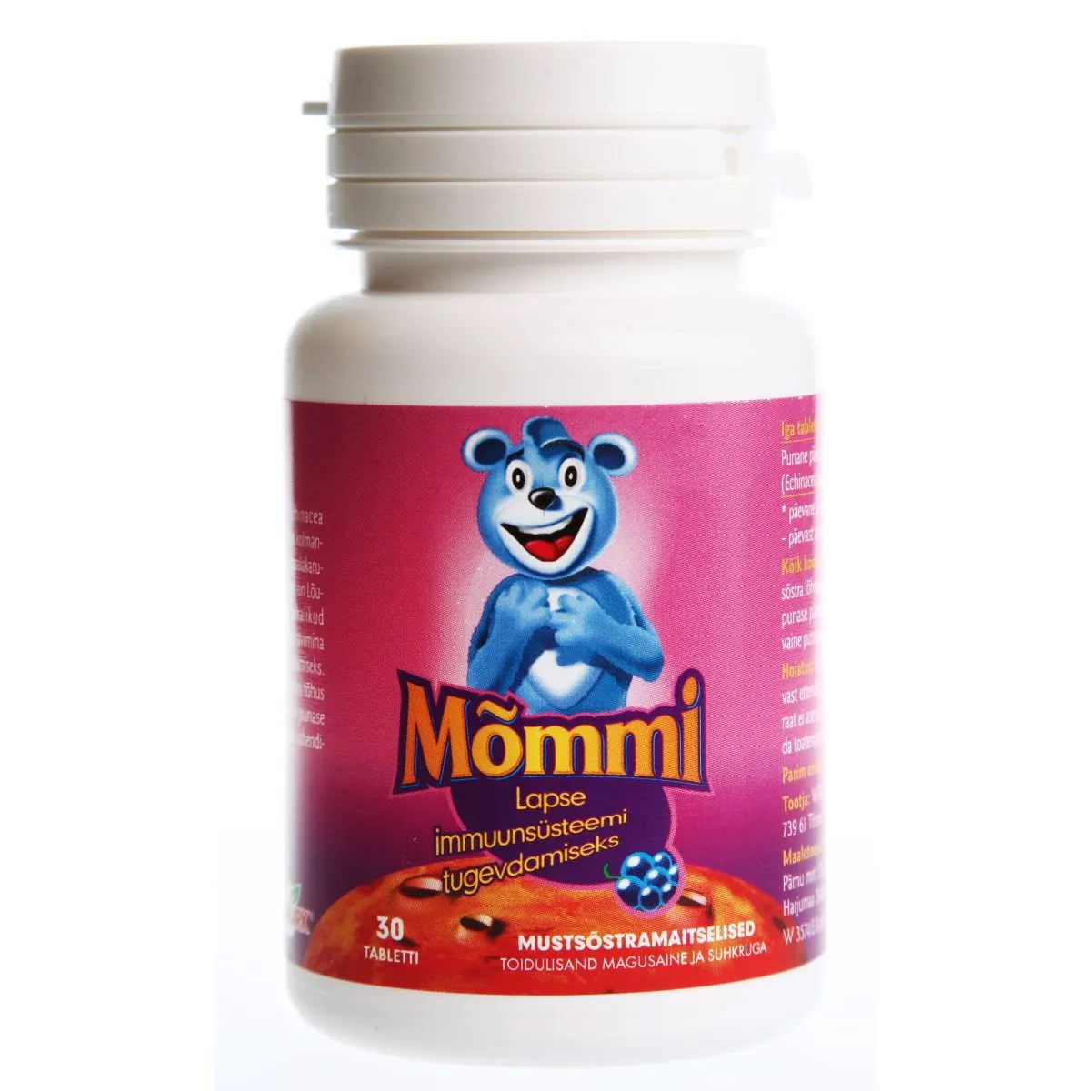 MÕMMI (PUNANE PÄEVAKÜBAR) TBL 30MG N30 (26,4G) (MUSTSÕSTRAMA - Product Image