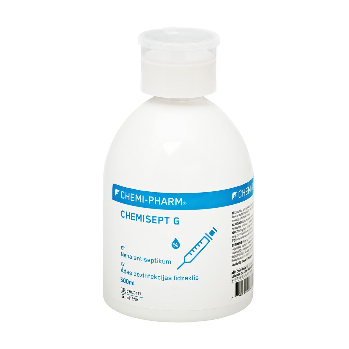 CHEMIPHARM CHEMISEPT G 500ML NIISUTUSPUMBAGA - Product Image