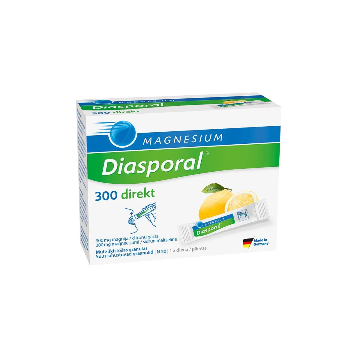 MAGNESIUM-DIASPORAL 300 DIREKT GRAN N20 (27G) - Product Image