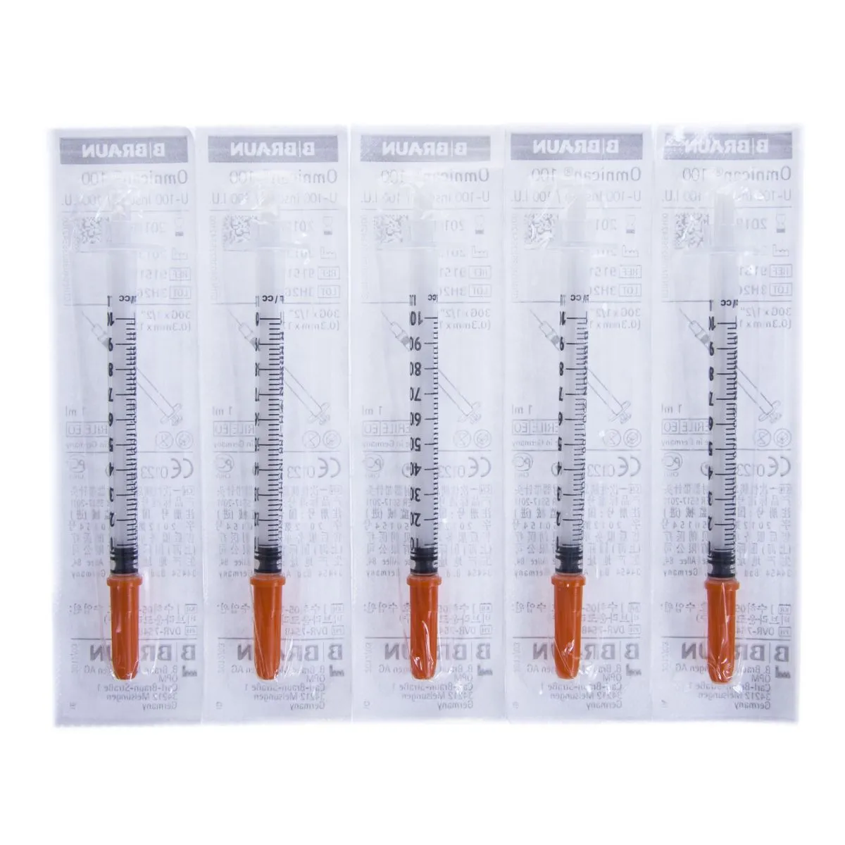 INSULIINISÜSTAL OMNICAN 1ML NÕELAGA (0,30X12MM) N5 - Product Image