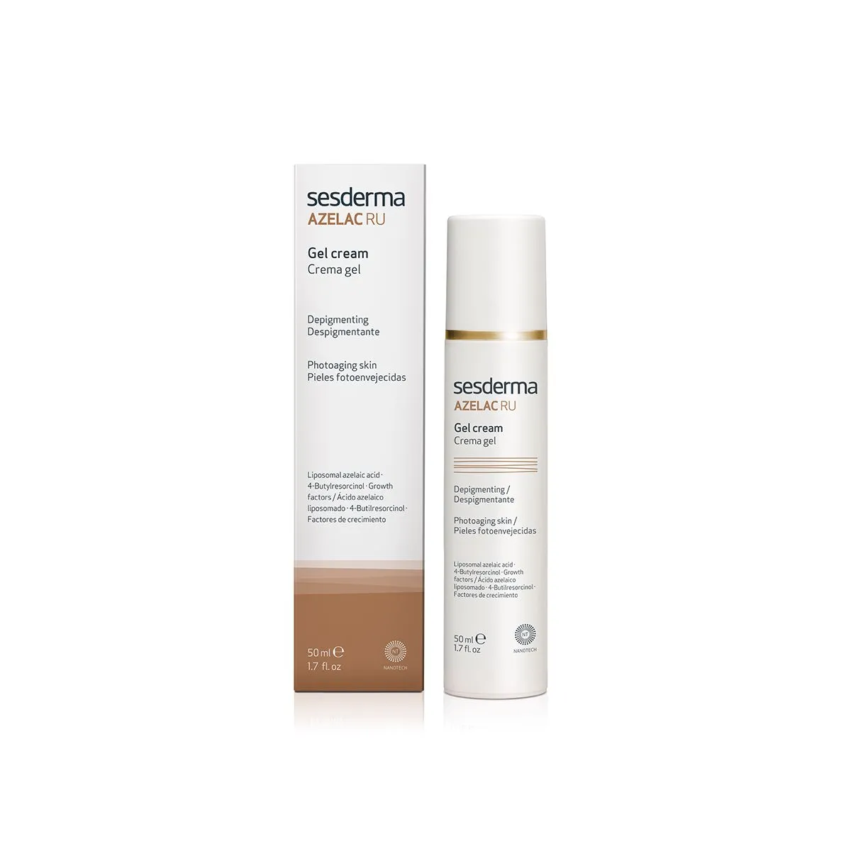 SESDERMA AZELAC RU  DEPIGMENTEERIV GEELKREEM 50ML - Product Image