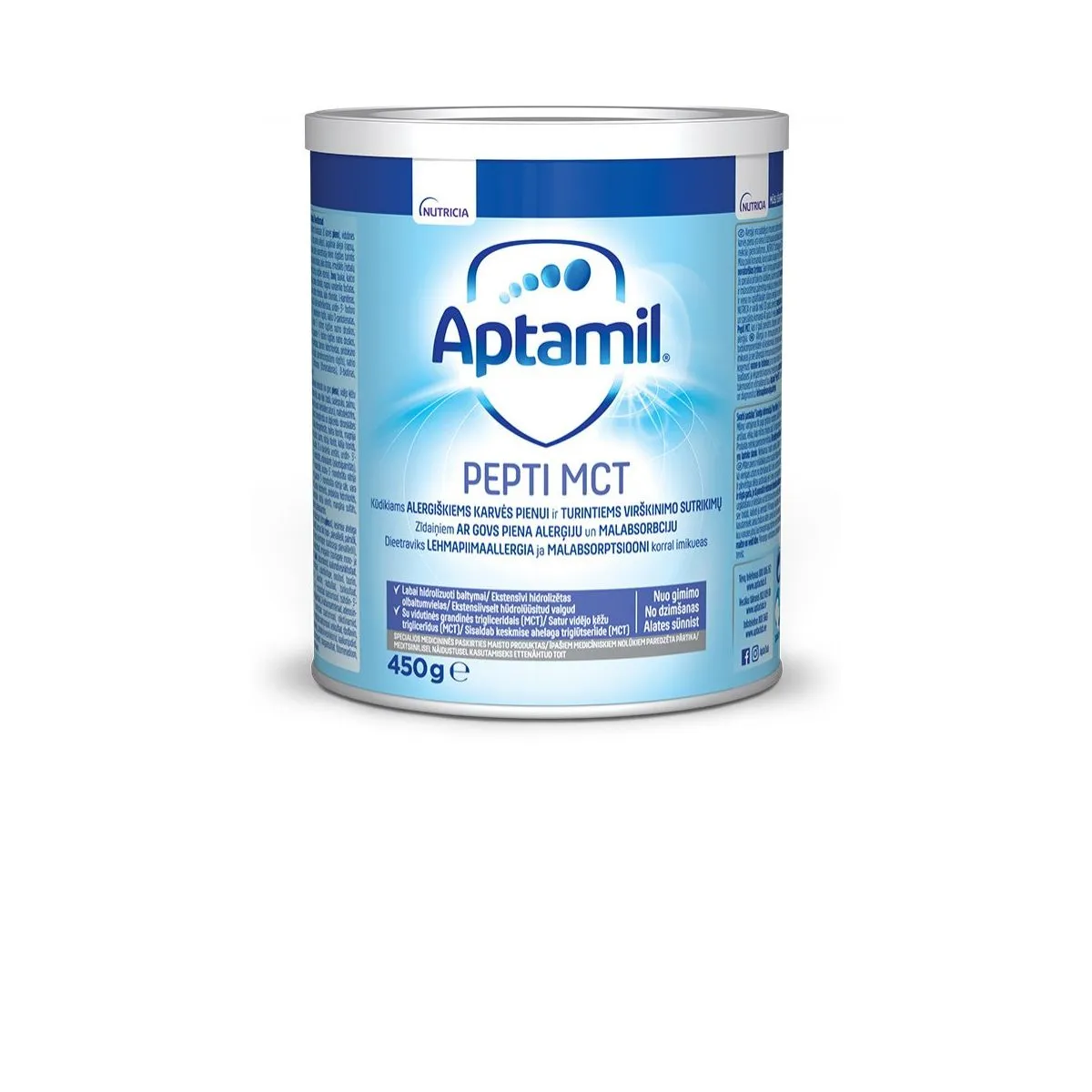 APTAMIL PEPTI MCT 450G N12 - Product Image