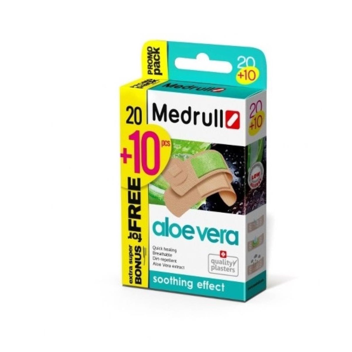 MEDRULL PLAASTER ALOE VERA N20+10 - Product Image