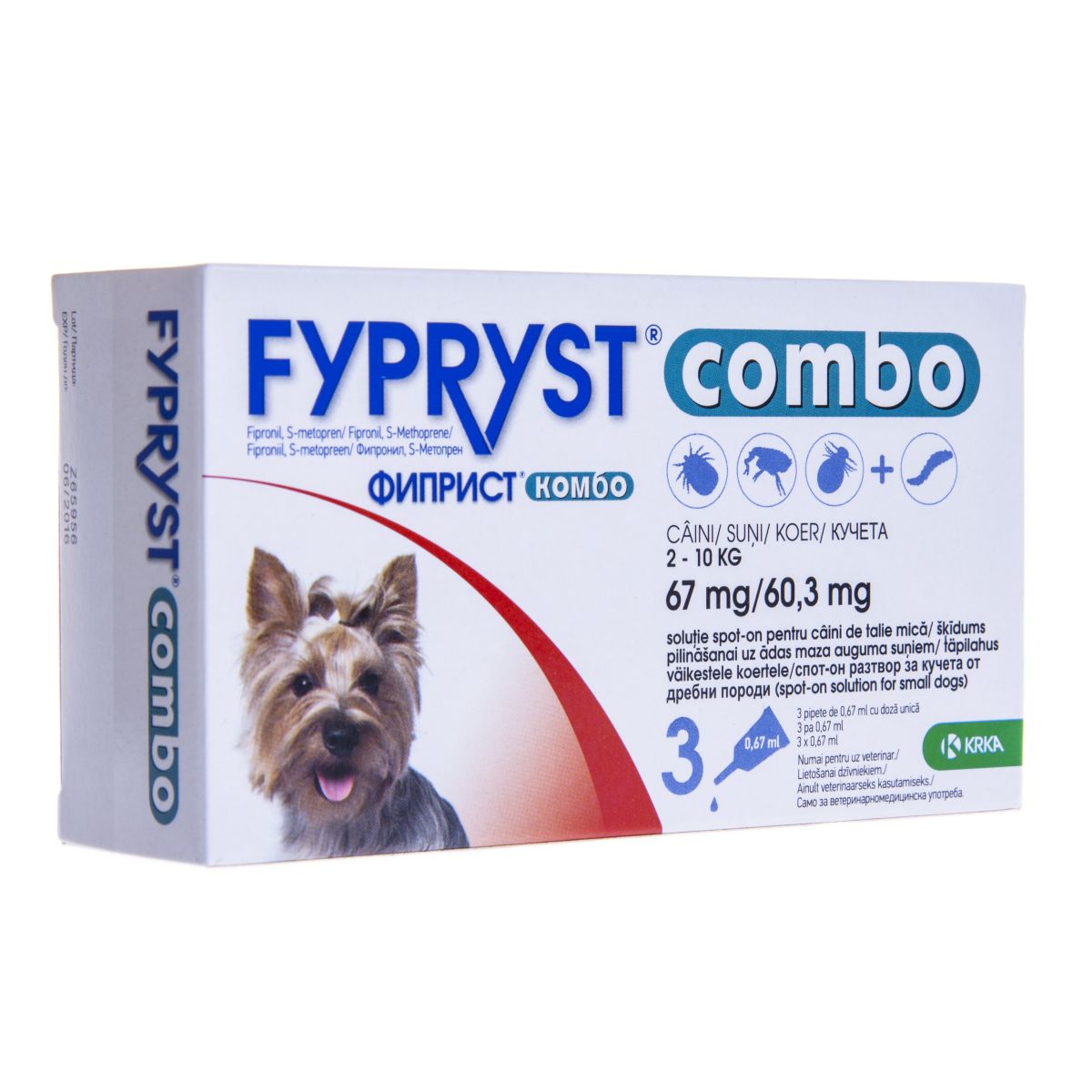 FYPRYST COMBO TÄPILAHUS 67+60,3MG/0,67ML N3 - Product Image