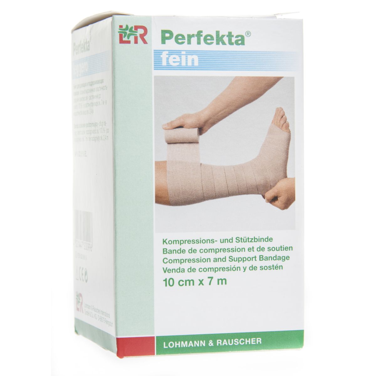 ELASTIKSIDE PERFEKTA FINE 10CMX7M PRUUN N1 /20099/ - Product Image