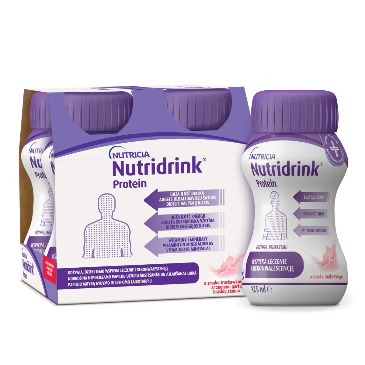 NUTRIDRINK PROTEIN MAASIKAMAITSELINE 125ML N4 - Product Image