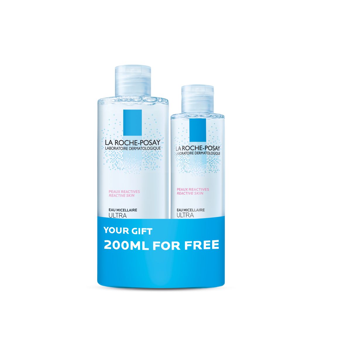 LA ROCHE-POSAY MICELLAIRE REACTIVE DUO 400ML+200ML - Product Image