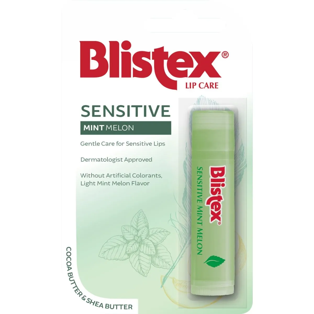 BLISTEX HUULEPALSAM SENSITIVE MINT MELON 4,25G - Product Image