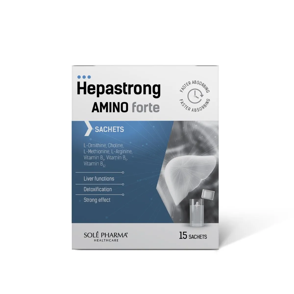 HEPASTRONG AMINO FORTE PULBER N15 - Product Image