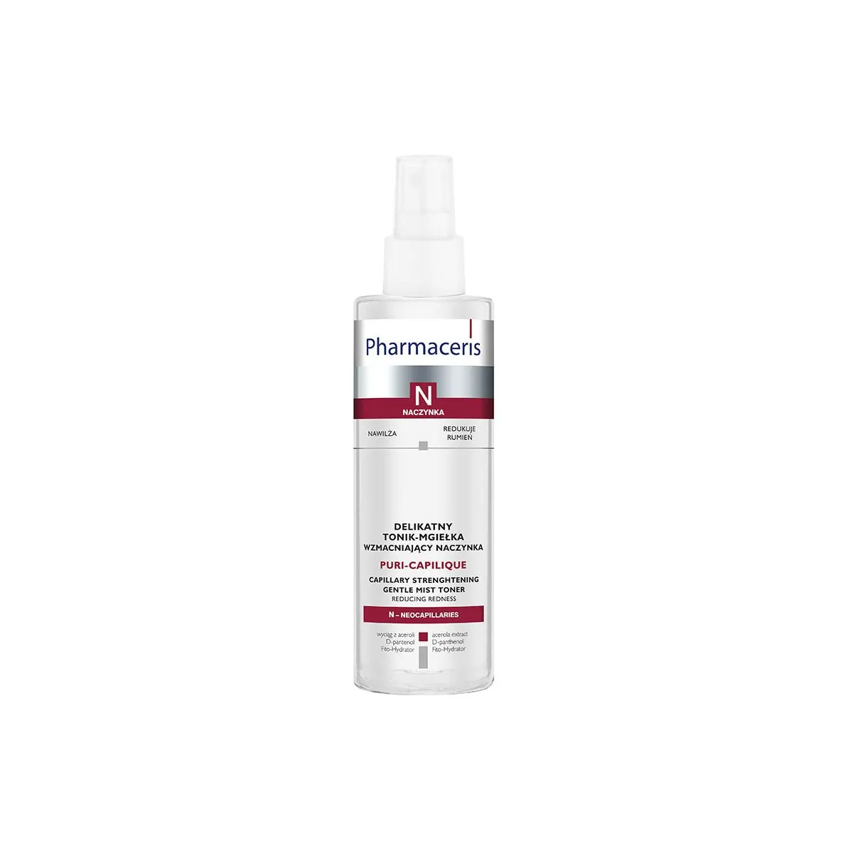 PHARMACERIS N PURI-CAPILIQUE TOONIK KAPILLAARE TUGEVD. 200ML - Product Image