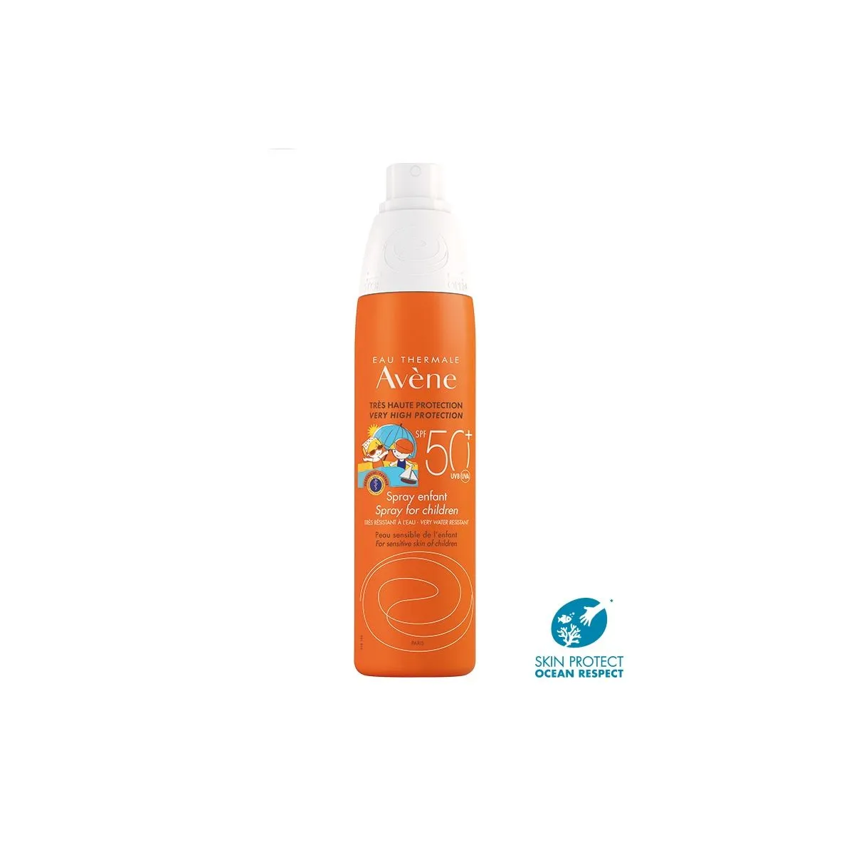 AVENE SUN CARE SPF 50+ SPRAY FOR CHILDREN 200ML - Product Image