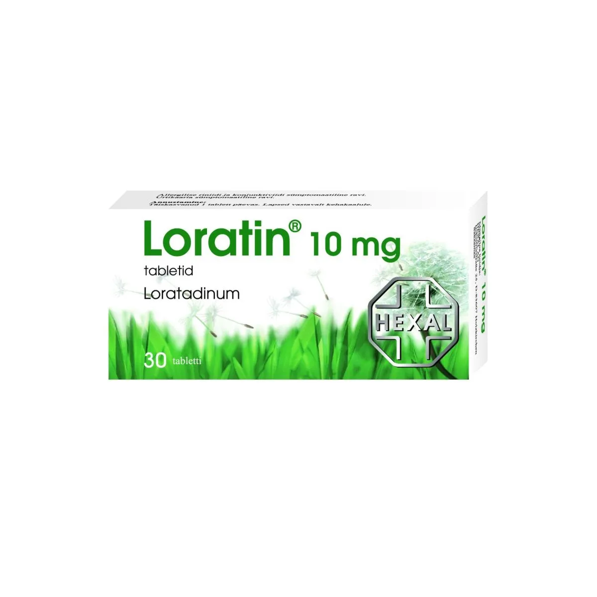 LORATIN TBL 10MG N30 - Product Image