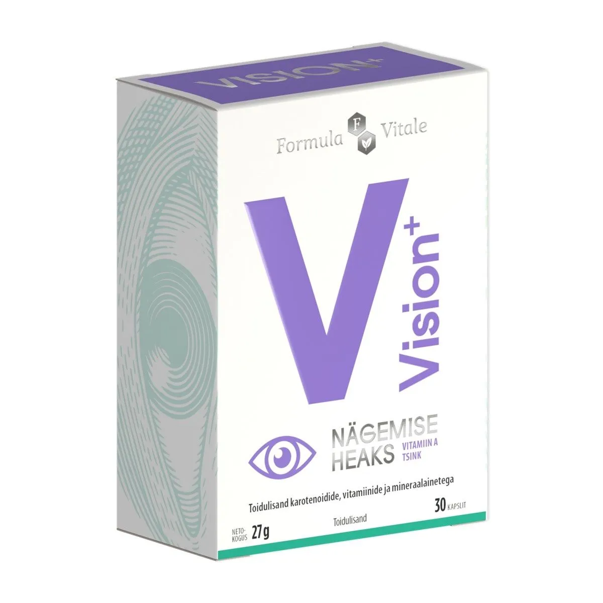 FORMULA VITALE VISION+ KAPSLID N30 - Product Image