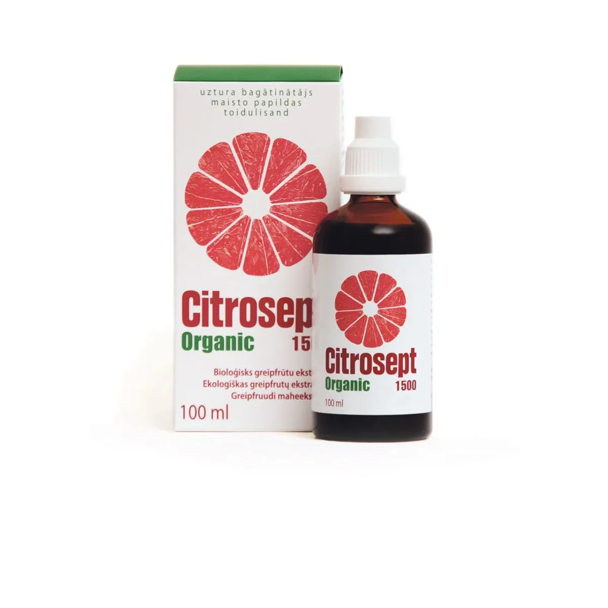 CITROSEPT ORGANIC 1500 100ML - Product Image