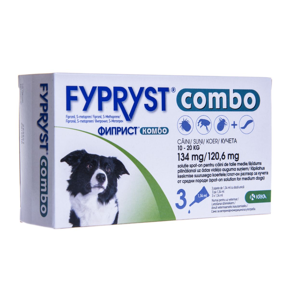 FYPRYST COMBO TÄPILAHUS 134+120,6MG/1,34ML N3 - Product Image