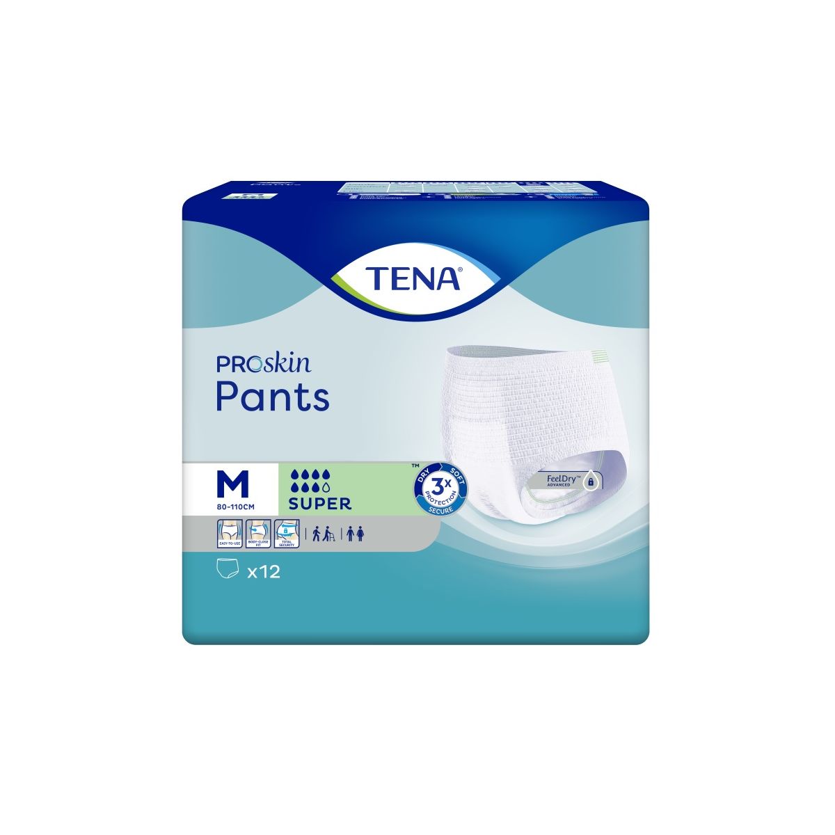 TENA PANTS SUPER M N12 - Product Image