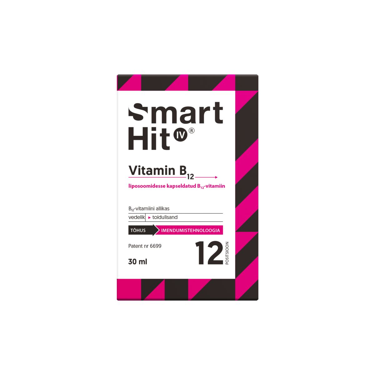 SMARTHIT IV VITAMIN B12 30ML - Product Image