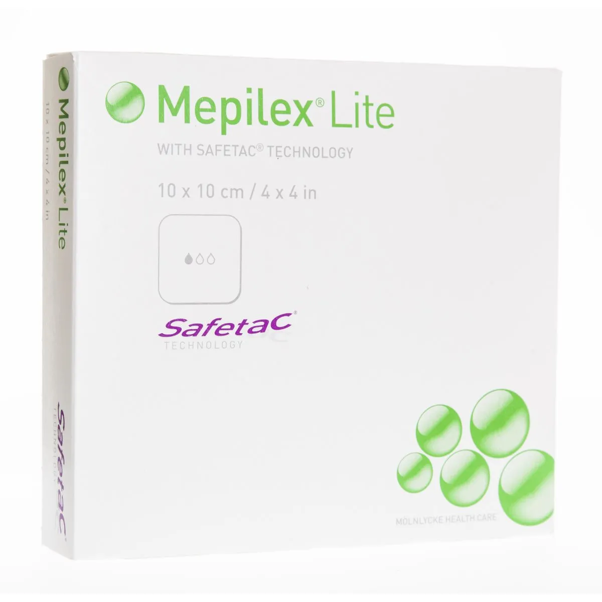 MEPILEX LITE SILIKOONHAAVAPADI STERIILNE 10X10CM N5 - Product Image