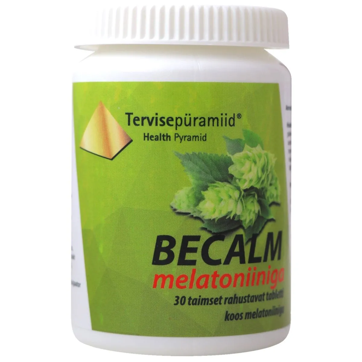 TERVISEPÜRAMIID BECALM MELATONIINIGA TBL N30 - Product Image