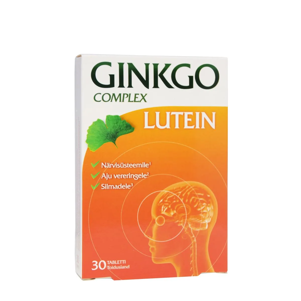 GINKGO COMPLEX LUTEIIN TBL N30 - Product Image