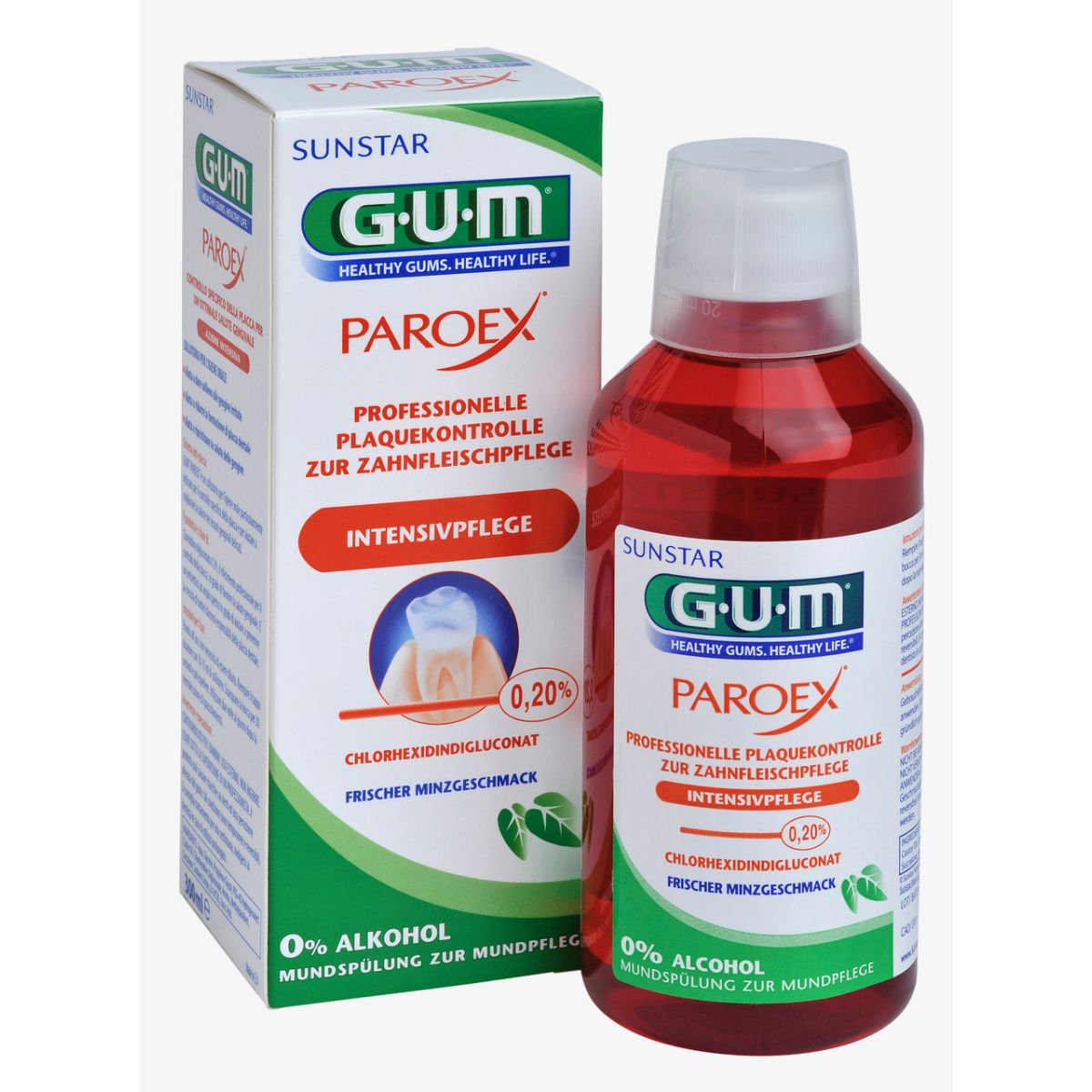 GUM SUUVESI PAROEX 0,2% KLOORHEKSIDIINIGA 300ML - Product Image