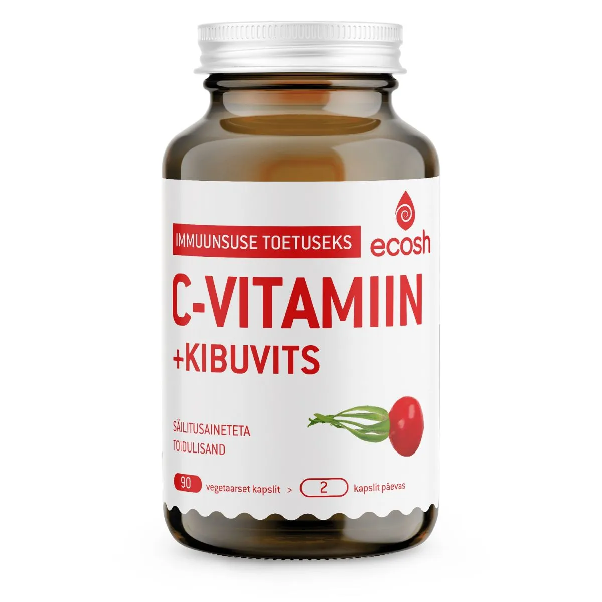 ECOSH C-VITAMIIN + KIBUVITS KAPSLID N90 - Product Image